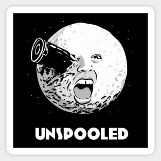 Unspooled - Moonface Sticker